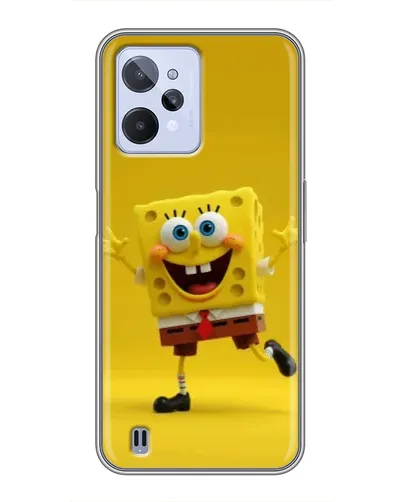 Чохол для Realme C31 з картинкою «Позитивний Губка Боб»