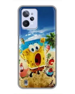 Чохол для Realme C31 з картинкою «Розваги на пляжі»