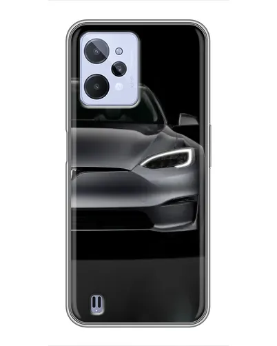 Чехол для Realme C31 с картинкой «Tesla Model S Look»