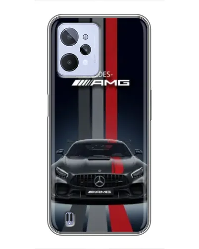 Чохол для Realme C31 з картинкою «Mercedes — білий карбон» Чохол для Realme C31 з картинкою «Mercedes — білий карбон»