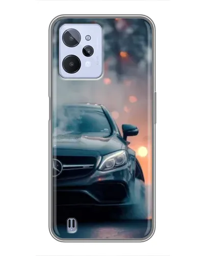 Чохол для Realme C31 з картинкою «Mercedes — нічне місто» Чохол для Realme C31 з картинкою «Mercedes — нічне місто»