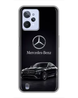 Чохол для Realme C31 з картинкою «Mercedes — решітка радіатора»