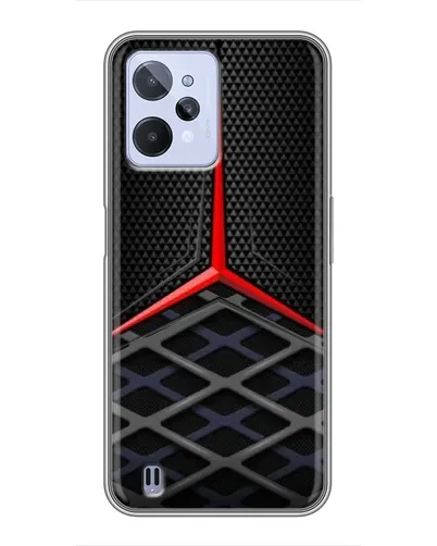 Чохол для Realme C31 з картинкою «Mercedes Carbon Grid» Чохол для Realme C31 з картинкою «Mercedes Carbon Grid»