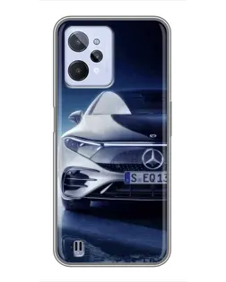 Чохол для Realme C31 з картинкою «Mercedes EQ — майбутнє»
