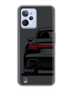 Чохол для Realme C31 з картинкою «Задня частина Audi — арт»