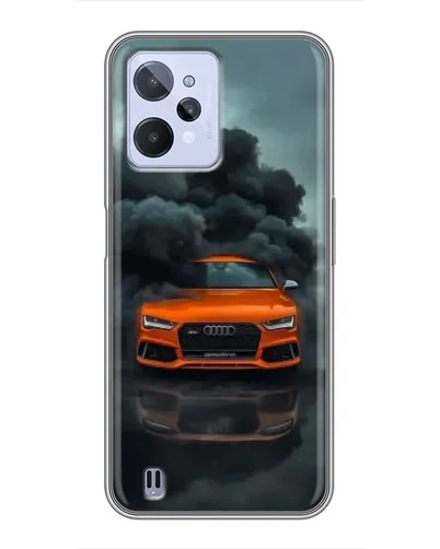 Чохол для Realme C31 з картинкою «Audi у хмарах диму» Чохол для Realme C31 з картинкою «Audi у хмарах диму»