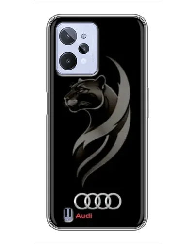 Чохол для Realme C31 з картинкою «Графіка — пантера та Audi» Чохол для Realme C31 з картинкою «Графіка — пантера та Audi»