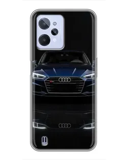 Чохол для Realme C31 з картинкою «Audi — нічне відображення»