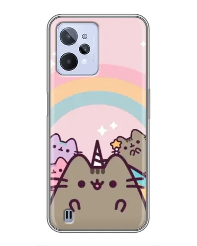Чохол для Realme C31 з картинкою «Єдиноріг Pusheen»