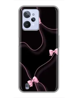 Чохол для Realme C31 з картинкою «Рожеві стрічки»