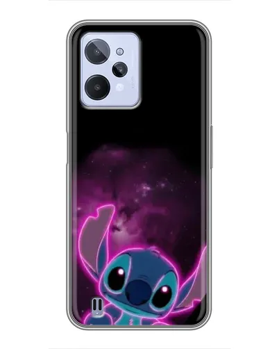 Чехол для Realme C31 с картинкой «Неоновый Stitch» Чехол для Realme C31 с картинкой «Неоновый Stitch»