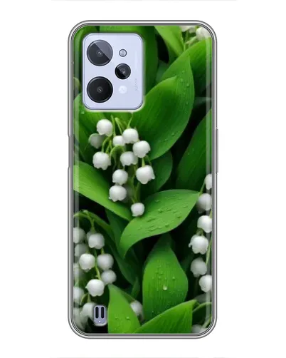 Чохол для Realme C31 з картинкою «Конвалії в зелені» Чохол для Realme C31 з картинкою «Конвалії в зелені»