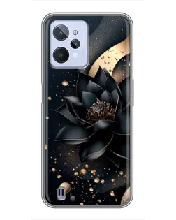 Чохол для Realme C31 з картинкою «Чорний лотос»