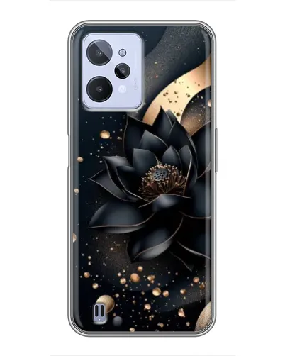 Чохол для Realme C31 з картинкою «Чорний лотос» Чохол для Realme C31 з картинкою «Чорний лотос»