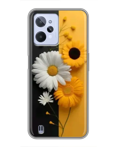 Чохол для Realme C31 з картинкою «Соняшник та ромашка» Чохол для Realme C31 з картинкою «Соняшник та ромашка»