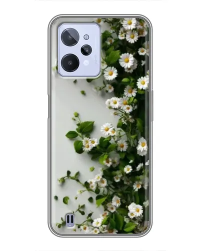 Чохол для Realme C31 з картинкою «Гілка дрібних білих квітів» Чохол для Realme C31 з картинкою «Гілка дрібних білих квітів»