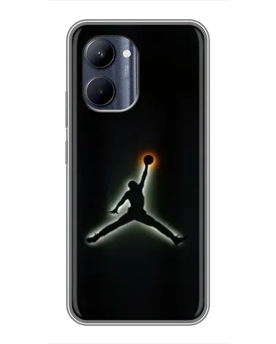 Чехол для Realme C33 с картинкой «Jordan Gradient Logo» Чехол для Realme C33 с картинкой «Jordan Gradient Logo»