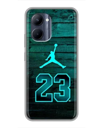 Чехол для Realme C33 с картинкой «Jordan Cyan 23» Чехол для Realme C33 с картинкой «Jordan Cyan 23»