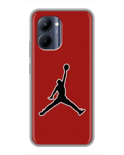 Чехол для Realme C33 с картинкой «Jordan Red Back» Чехол для Realme C33 с картинкой «Jordan Red Back»