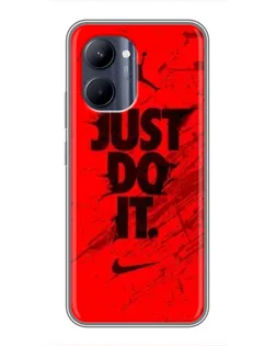 Чехол для Realme C33 с картинкой «Nike Just Do It»