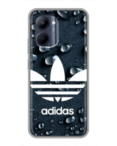 Чехол для Realme C33 с картинкой «Adidas Trefoil Blue» Чехол для Realme C33 с картинкой «Adidas Trefoil Blue»