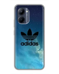 Чехол для Realme C33 с картинкой «Adidas Stone Logo»
