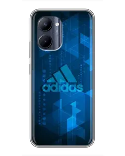 Чехол для Realme C33 с картинкой «Adidas Sport Art»