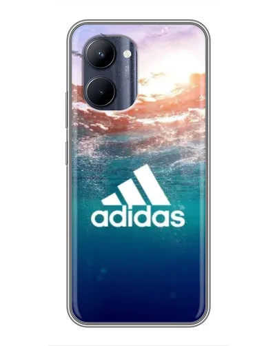 Чехол для Realme C33 с картинкой «Океанская глубина адидас» Чехол для Realme C33 с картинкой «Океанская глубина адидас»