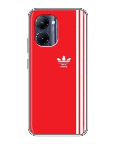 Чехол для Realme C33 с картинкой «Красный минимализм Adidas» Чехол для Realme C33 с картинкой «Красный минимализм Adidas»