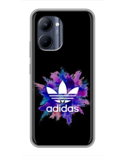 Чехол для Realme C33 с картинкой «Взрыв красок Adidas» Чехол для Realme C33 с картинкой «Взрыв красок Adidas»