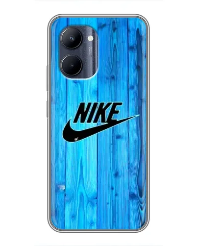 Чехол для Realme C33 с картинкой «Голубое дерево Nike»
