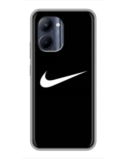 Чехол для Realme C33 с картинкой «Минималистический Найк» Чехол для Realme C33 с картинкой «Минималистический Найк»