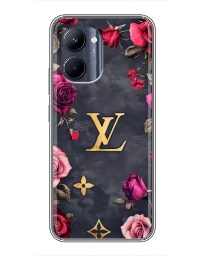 Чехол для Realme C33 с картинкой «Цветочный Louis Vuitton» Чехол для Realme C33 с картинкой «Цветочный Louis Vuitton»