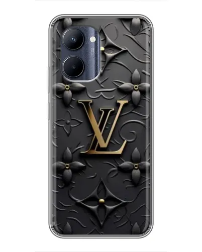 Чехол для Realme C33 с картинкой «Кожаная текстура LV» Чехол для Realme C33 с картинкой «Кожаная текстура LV»