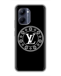 Чехол для Realme C33 с картинкой «LV — печать стиля»