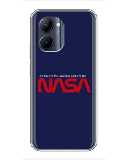 Чехол для Realme C33 с картинкой «NASA — глубокий космос»