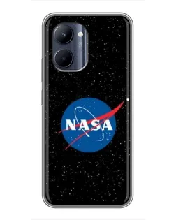 Чехол для Realme C33 с картинкой «NASA — звездное небо»