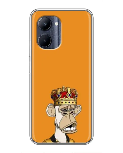 Чехол для Realme C33 с картинкой «Золотая обезьяна Bored Ape»