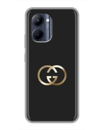 Чехол для Realme C33 с картинкой «Минимализм Gucci»