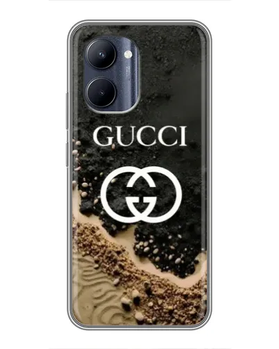 Чехол для Realme C33 с картинкой «Gucci — песчаные дюны»