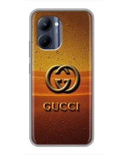 Чехол для Realme C33 с картинкой «Gucci — солнечный градиент»