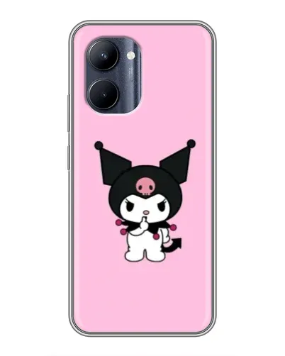 Чохол для Realme C33 з картинкою «Kuromi — рожева ніжність» Чохол для Realme C33 з картинкою «Kuromi — рожева ніжність»