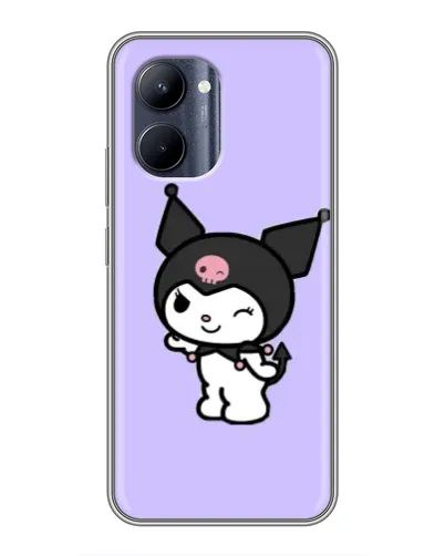 Чохол для Realme C33 з картинкою «Класична Kuromi» Чохол для Realme C33 з картинкою «Класична Kuromi»