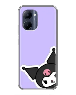 Чохол для Realme C33 з картинкою «Кумедна Kuromi»