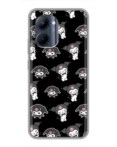 Чохол для Realme C33 з картинкою «Чорний паттерн Kuromi» Чохол для Realme C33 з картинкою «Чорний паттерн Kuromi»