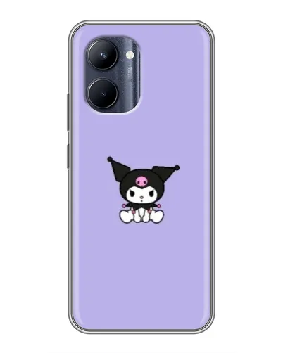 Чохол для Realme C33 з картинкою «Kuromi — фіолетовий мінімалізм» Чохол для Realme C33 з картинкою «Kuromi — фіолетовий мінімалізм»