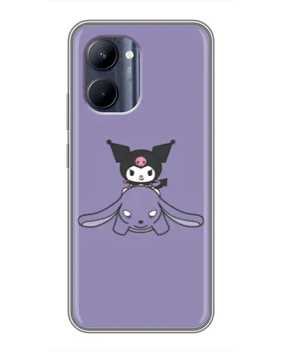 Чохол для Realme C33 з картинкою «Kuromi на ліловому фоні» Чохол для Realme C33 з картинкою «Kuromi на ліловому фоні»