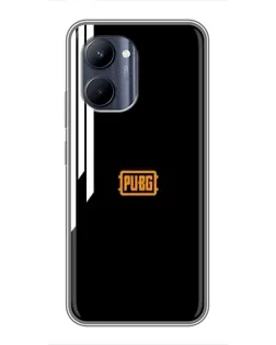 Чохол для Realme C33 з картинкою «PUBG — вертикальні лінії»