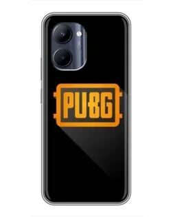 Чохол для Realme C33 з картинкою «PUBG — рамка лого»
