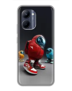 Чохол для Realme C33 з картинкою «Among Us — 3D стиль»